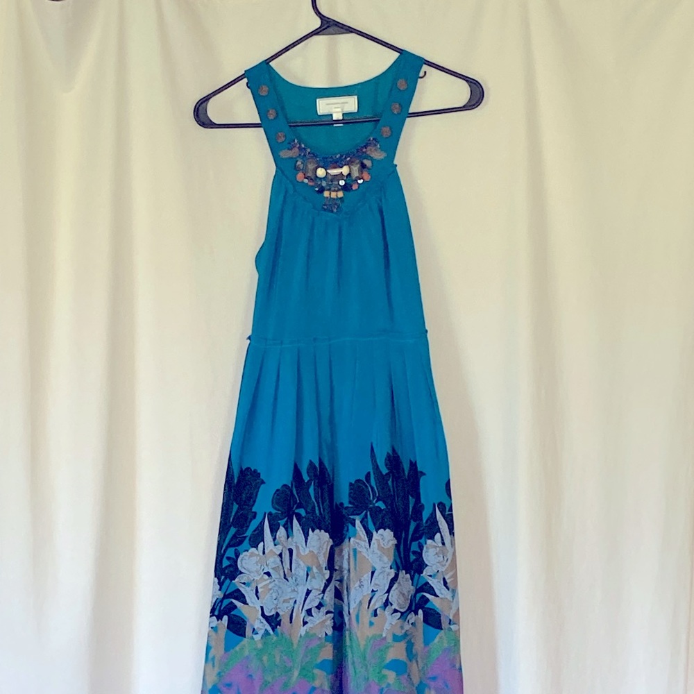 Moulinette Soeurs Size 2 Silk Floral Maxi Dress